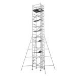 12.2m ladderframe Scaffold Tower 7R version Nexrise India